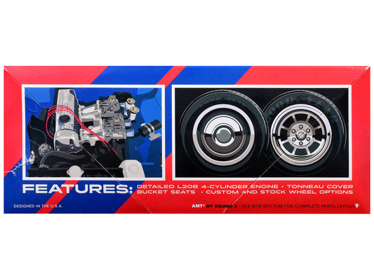 Skill 2 Model Kit 1975 Datsun Pickup Truck "BRE" 1/25 Scale Model by MPC