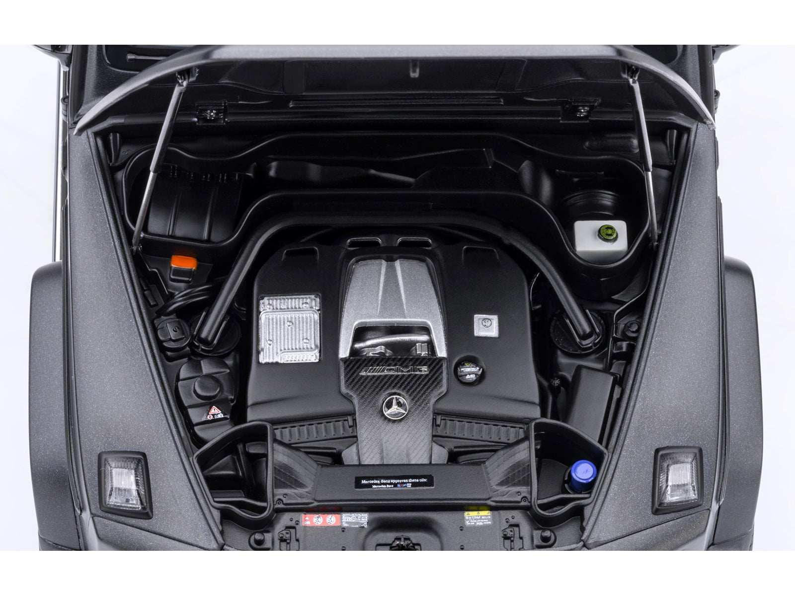2019 Mercedes-Benz AMG G63 Matt Black 1/18 Model Car by Autoart