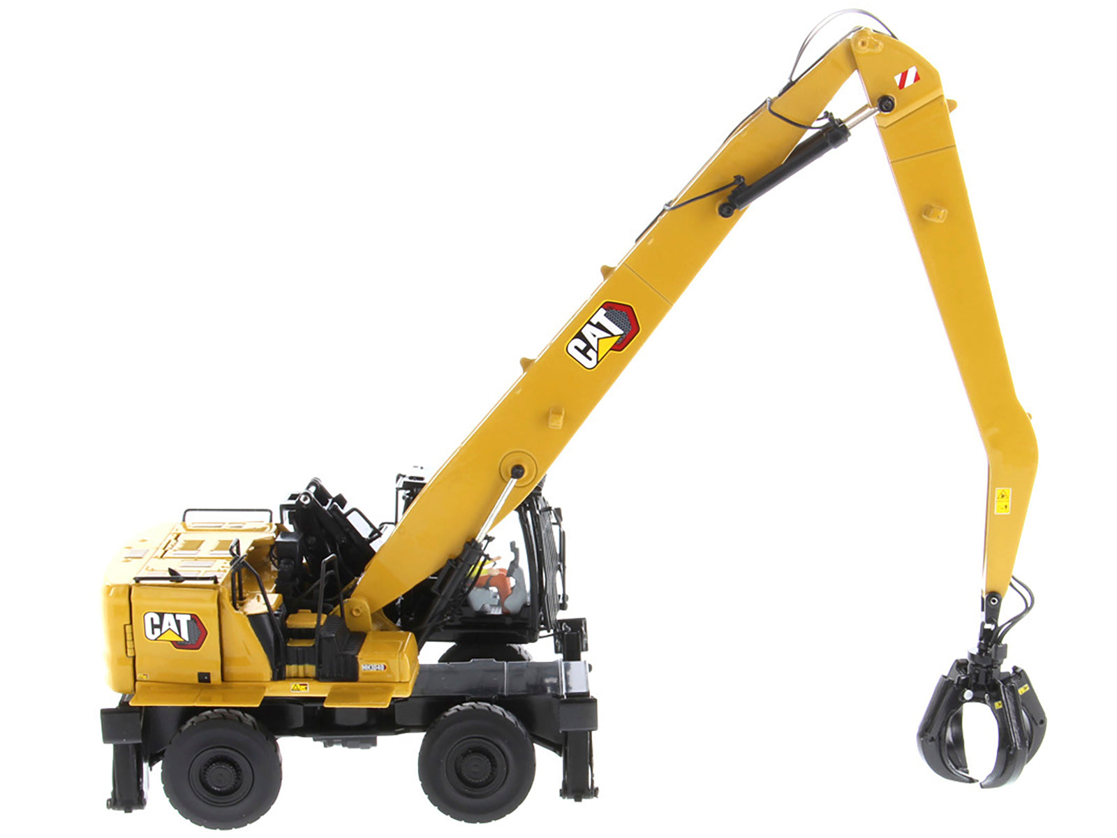 CAT Caterpillar MH3040 Wheel Material Handler with Operator "High Line Series" 1/50 Diecast Model by Diecast Masters