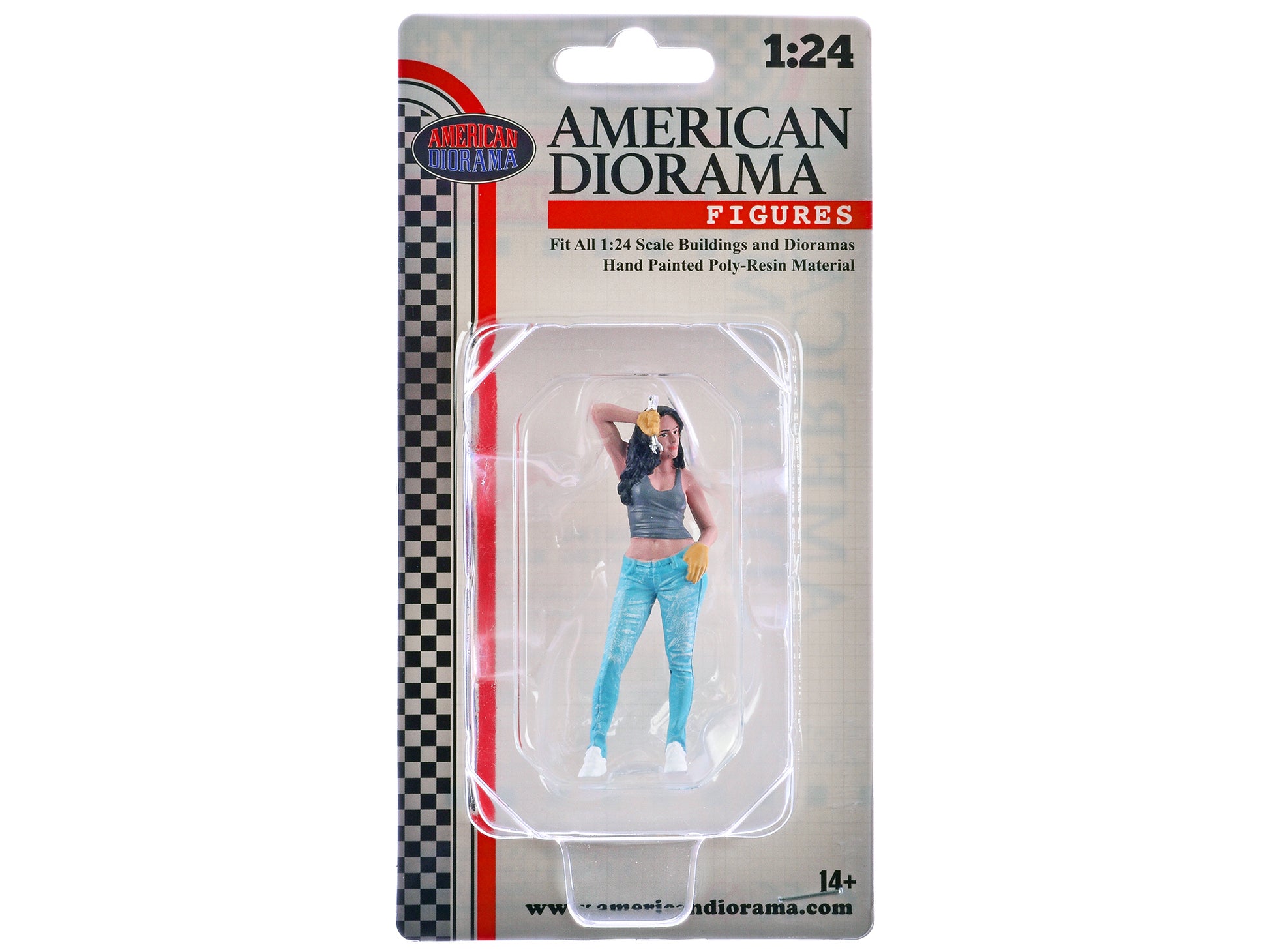 "Muscle Mechanics" Figure #4 for 1/24 Scale Models by American Diorama