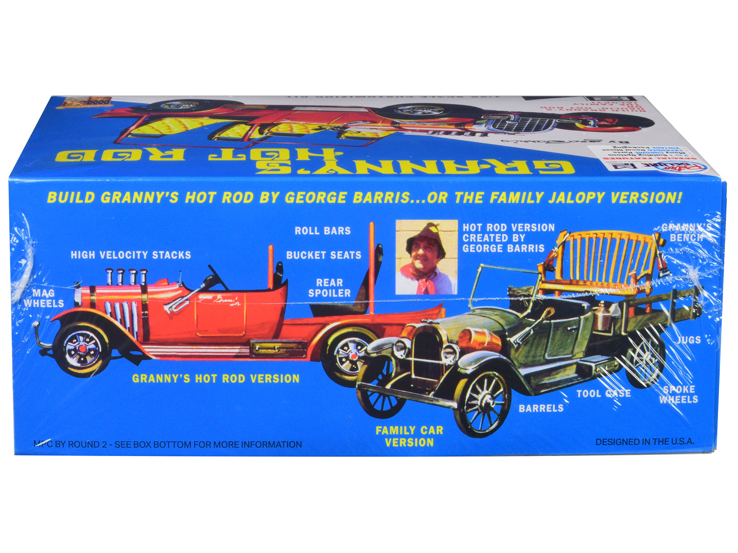 Skill 2 Model Kit Granny's Hot Rod By George Barris 2-in-1 Kit 1/25 Scale Model by MPC