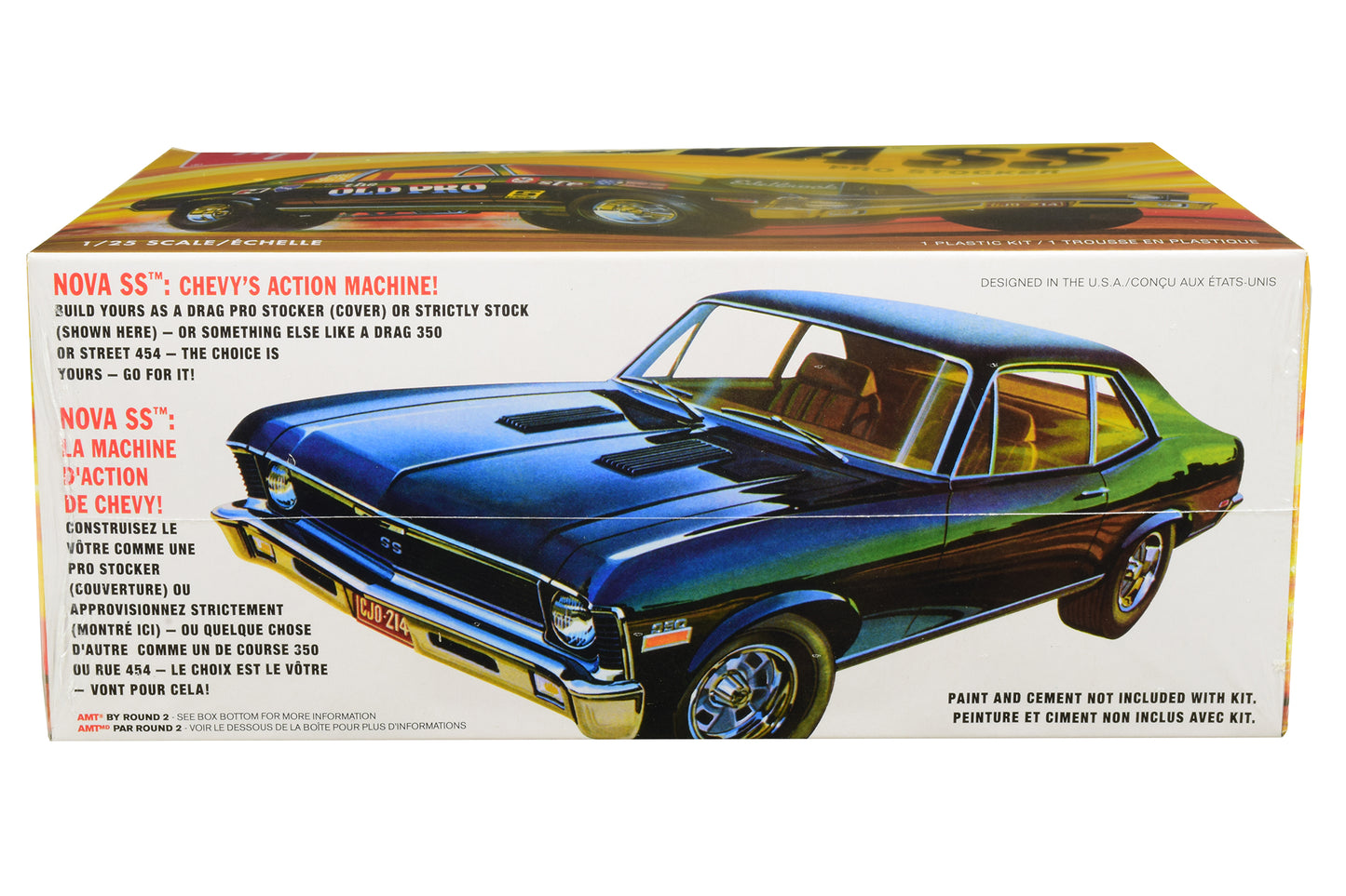 Skill 2 Model Kit 1972 Chevrolet Nova SS "Pro Stocker" 1/25 Scale Model by AMT
